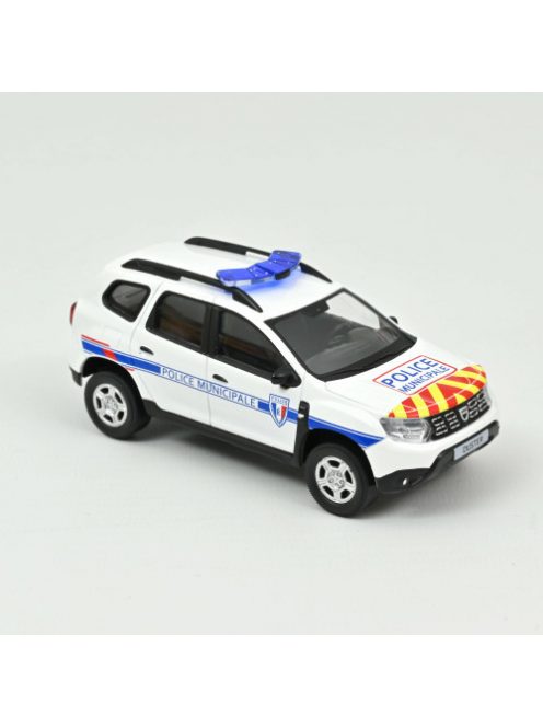 Norev - 1:43 Dacia Duster 2018 Police Municipale Red And Yellow Striping