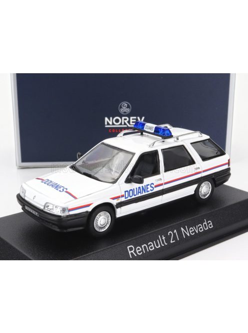 NOREV - RENAULT R21 NEVADA SW STATION WAGON DOUANES 1993 WHITE