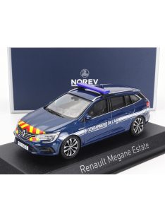   NOREV - RENAULT MEGANE SPORT TOURER SW STATION WAGON GENDARMERIE DE L'AIR 2022 BLUE