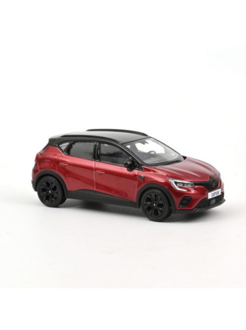 Norev - 1:43 Renault Captur Rive Gauche 2022 Flame Red And Black