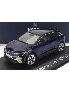 NOREV - RENAULT MEGANE E-TECH 100% ELECTRIC 2022 BLUE BLACK