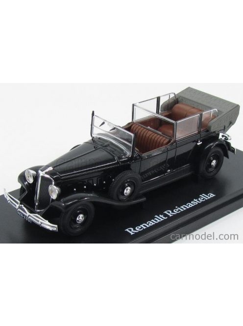 Norev - Renault Reinastella Cabriolet 1936 - Personal Car Albert Lebrun Black