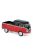 Norev - 1:43 Volkswagen T1 Double Cabin 1961 - Red & Black