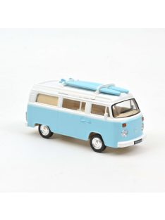   Norev - 1:43 Volkswagen T2B Camper Van 1973 - Light Blue - Jet Car