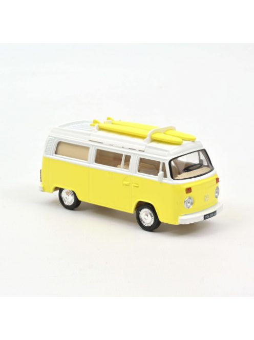 Norev - 1:43 Volkswagen Combi T2B Camper Van 1973 Yellow - Jet Car