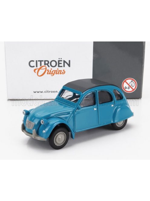 NOREV - CITROEN 2CV CABRIOLET CLOSED 1978 BLUE