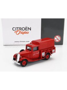 NOREV - CITROEN U11 TRUCK SAPEURS POMPIERS 1935 RED