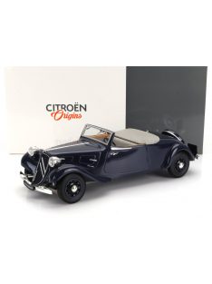 NOREV - CITROEN TRACTION AVANT CABRIOLET OPEN 1939 BLUE