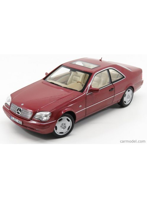 Norev - Mercedes Benz Cl-Class Cl600 Coupe 1994 Almandine Red Met