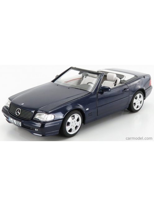 Norev - Mercedes Benz Sl-Class Sl500 (R129) Spider Hard-Top 1998 Blue Met