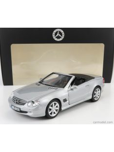   Norev - Mercedes Benz Sl-Class Sl500 (R230) Cabriolet 2003 Silver