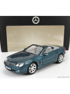   Norev - Mercedes Benz Sl-Class Sl500 (R230) Cabriolet 2003 Blue Met