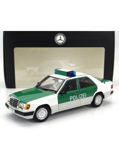   NOREV - MERCEDES BENZ E-CLASS 230E (W124) GERMANY POLIZEI 1989-1993 WHITE GREEN