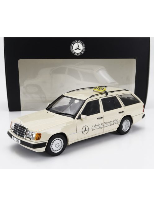 NOREV - MERCEDES BENZ E-CLASS 300D (S124) T-MODELL TAXI SW STATION WAGON 1989-1993 CREAM