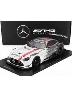   Norev - MERCEDES BENZ AMG GT3 130th ANNIVERSARY MOTORSPORT N 130 RACING 2024 WHITE GREY