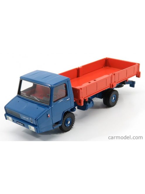 Norev - Berliet Stradair Truck Cassone Ribaltabile 1965 Orange Blue