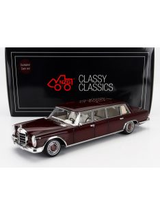   NZG - MERCEDES BENZ S-CLASS 600 LWB PULLMAN (W100) 1969 WINE RED