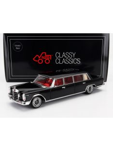   NZG - MERCEDES BENZ S-CLASS 600 LWB PULLMAN (W100) 1969 BLACK