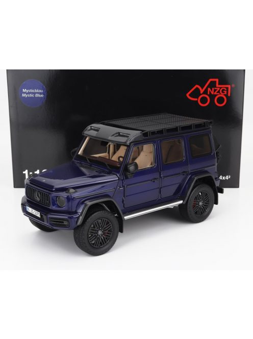 NZG - MERCEDES BENZ G-CLASS G63 4x4 AMG 2023 MYSTIC BLUE