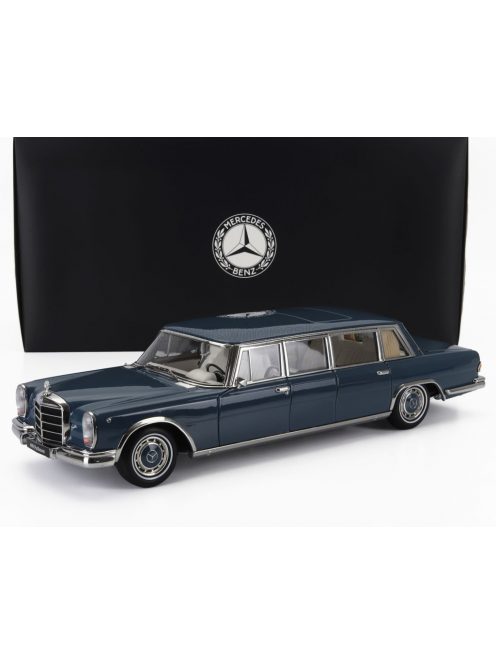 NZG - MERCEDES BENZ S-CLASS 600 LWB PULLMAN (W100) 1963-1981 LIGHT BLUE