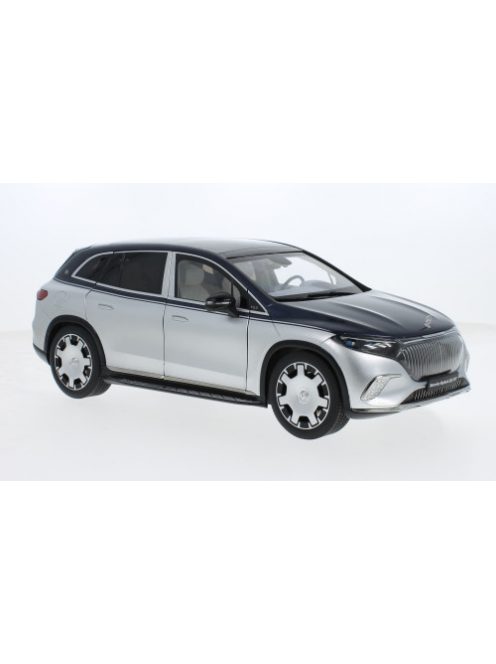 NZG - I-NZG, Mercedes Maybach EQS 680 SUV (Z296), dunkelblau/silber, 1:18