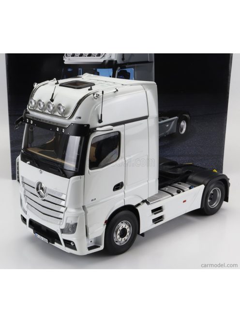 Nzg - Mercedes Benz Actros 2 1863 Gigaspace 4X2 Mirrorcam Tractor Truck 2-Assi 2018 White