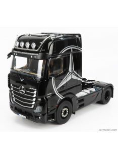   Nzg - Mercedes Benz Actros 2 1863 Gigaspace 4X2 Mirrorcam Tractor Truck Logo Mercedes 2-Assi 2018 Black