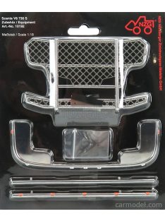   Nzg - Accessories Bullbar For Scania S730 V8 Tractor Truck 2-Assi 2017 Silver