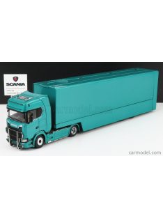 Nzg - Scania S730 V8 Truck Car Transporter 2017 Green Met