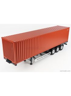   Nzg - Accessories Trailer For Truck With European Sea-Container 40" Brown