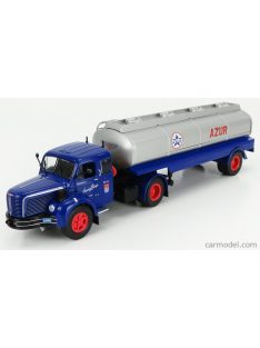 Odeon - Berliet Tlm 10M2 Tanker Truck Azur 1961 Blue Silver