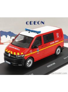   Odeon - Volkswagen T6 Minibus Sapeurs Pompiers Sdis 06 Secours Medical 2015 Red White