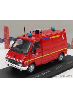   Odeon - Renault Master T30D Van Vsr Bemaex Sapeurs Pompiers 1981 Red