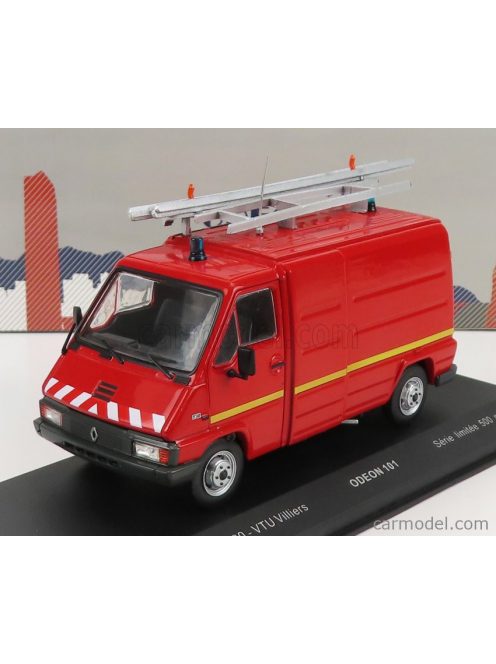 Odeon - Renault Master T30 Van Vtu Villiers Sapeurs Pompiers 1981 Red