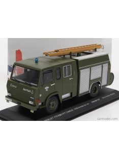   Odeon - Berliet 770 Kb6 Tanker Truck Fpt Camiva Ssis Armee De L'Air Sapeurs Pompiers 1974 Military Green