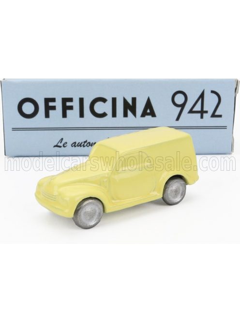 Officina-942 - FIAT 500C VAN FURGONCINO 1949 YELLOW