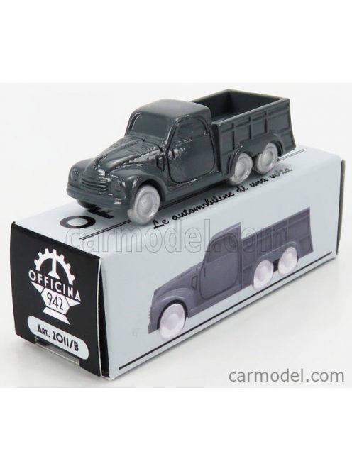 Officina-942 - Fiat 500 C Camioncino 3-Assi Trasformazione Ollearo 1949 Grey