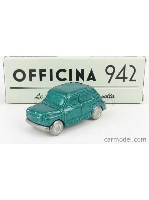 Officina-942 - Fiat 600 Lucciola Carrozzeria Francis Lombardi 1957 Green Met