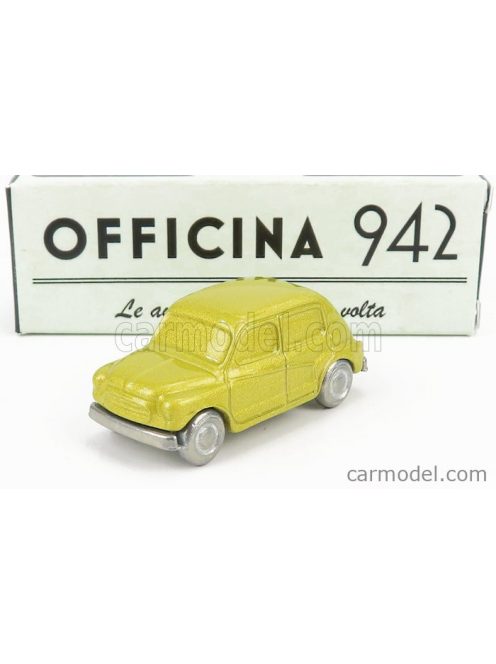 Officina-942 - Fiat 600 Lucciola Carrozzeria Francis Lombardi 1957 Gold Met