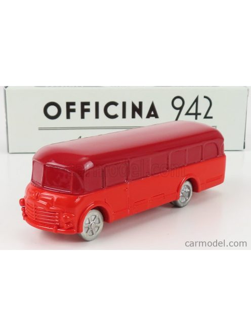 Officina-942 - Fiat 640N Autobus Carrozzeria Bianchi Servizio Turistico 1950 2 Tone Red