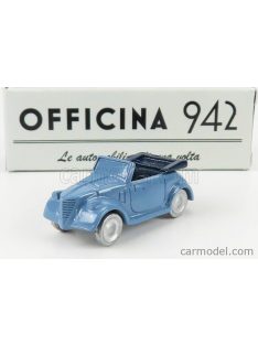   Officina-942 - Fiat 500A Cabriolet Carrozzeria Montescani 1939 Light Blue