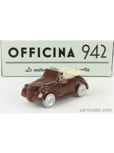   Officina942 - Fiat 500A Cabriolet Carrozzeria Montescani 1939 Brown