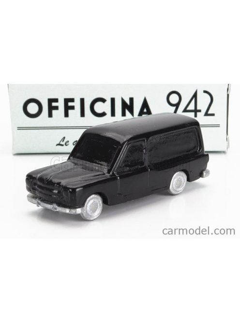 Officina942 - Fiat 1400 Van Carrozzeria Riva Hearse - Carro Funebre - Funeral Car 1950 Black