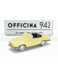   Officina-942 - FIAT 1200 SPIDER CARROZZERIA GHIA CABRIOLET OPEN 1958 YELLOW