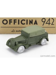   Officina942 - Fiat 1100 Militare Cabriolet Closed 1939 Military Green