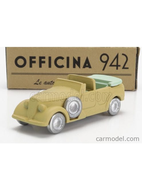 Officina942 - Alfa Romeo 6C 2500 Cm Torpedo Cabriolet Open 1942 Military Sand