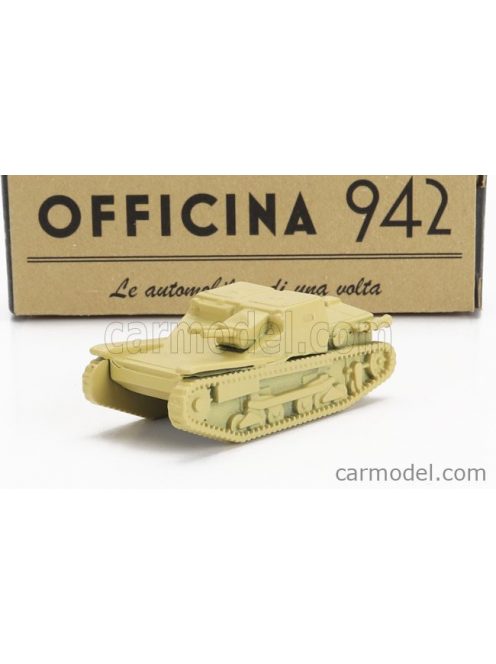 Officina942 - Fiat L3/33 Ansaldo Tank Carro Veloce 1933 Military Sand