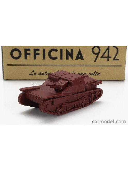 Officina942 - Fiat L3/33 Ansaldo Tank Carro Veloce 1933 Dark Red