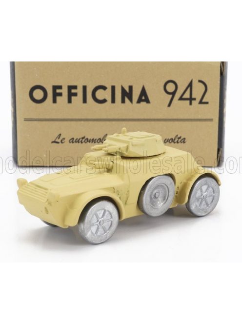 Officina-942 - FIAT ANSALDO TANK AB40 AUTOBLINDO 1940 MILITARY SAND