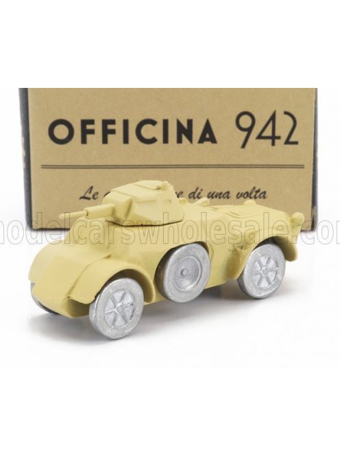 Officina-942 - FIAT ANSALDO TANK AB41 AUTOBLINDO 1941 MILITARY SAND